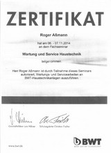 Qualifizierung bei Elektro Assmann: Wartung und Service Haustechnik