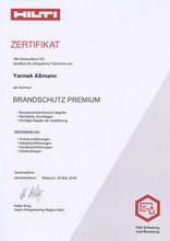 Qualifizierung bei Elektro Assmann: Brandschutz Premium - HILTI